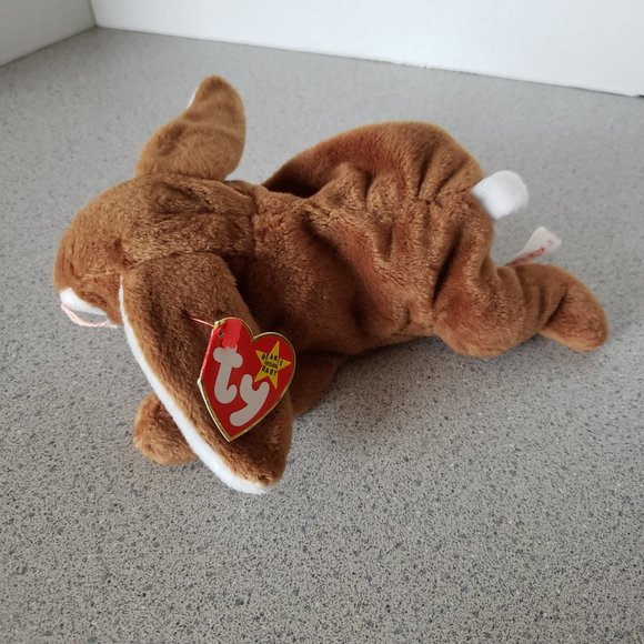 🐰Ears the bunny rabbit beanie baby Vintage 1995 w/Errors - Picture 5 of 9